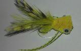 Deer Hair Bass Bug Yellow