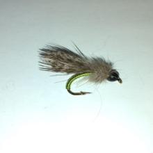 Tungsten BH Caddis emerged (chartreuse)