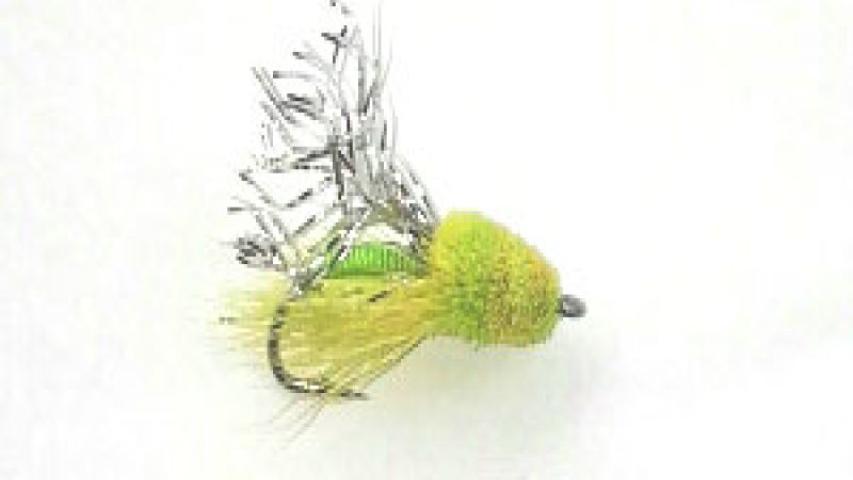 Coho muddler chartreuse