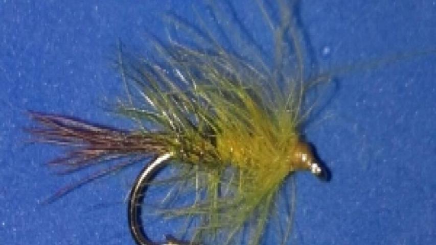 Yellow CDC Palmer Mayfly